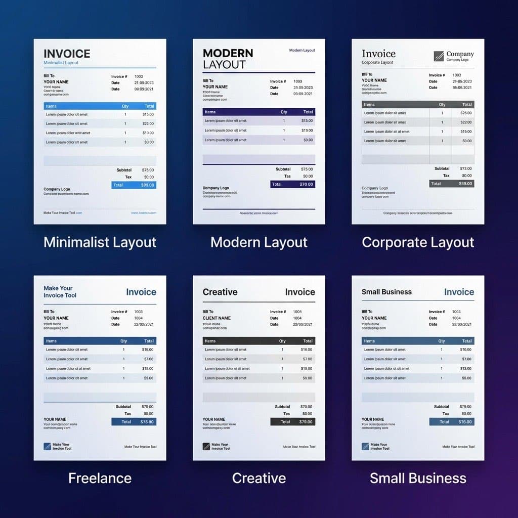 Make Your Invoice screenshot 2