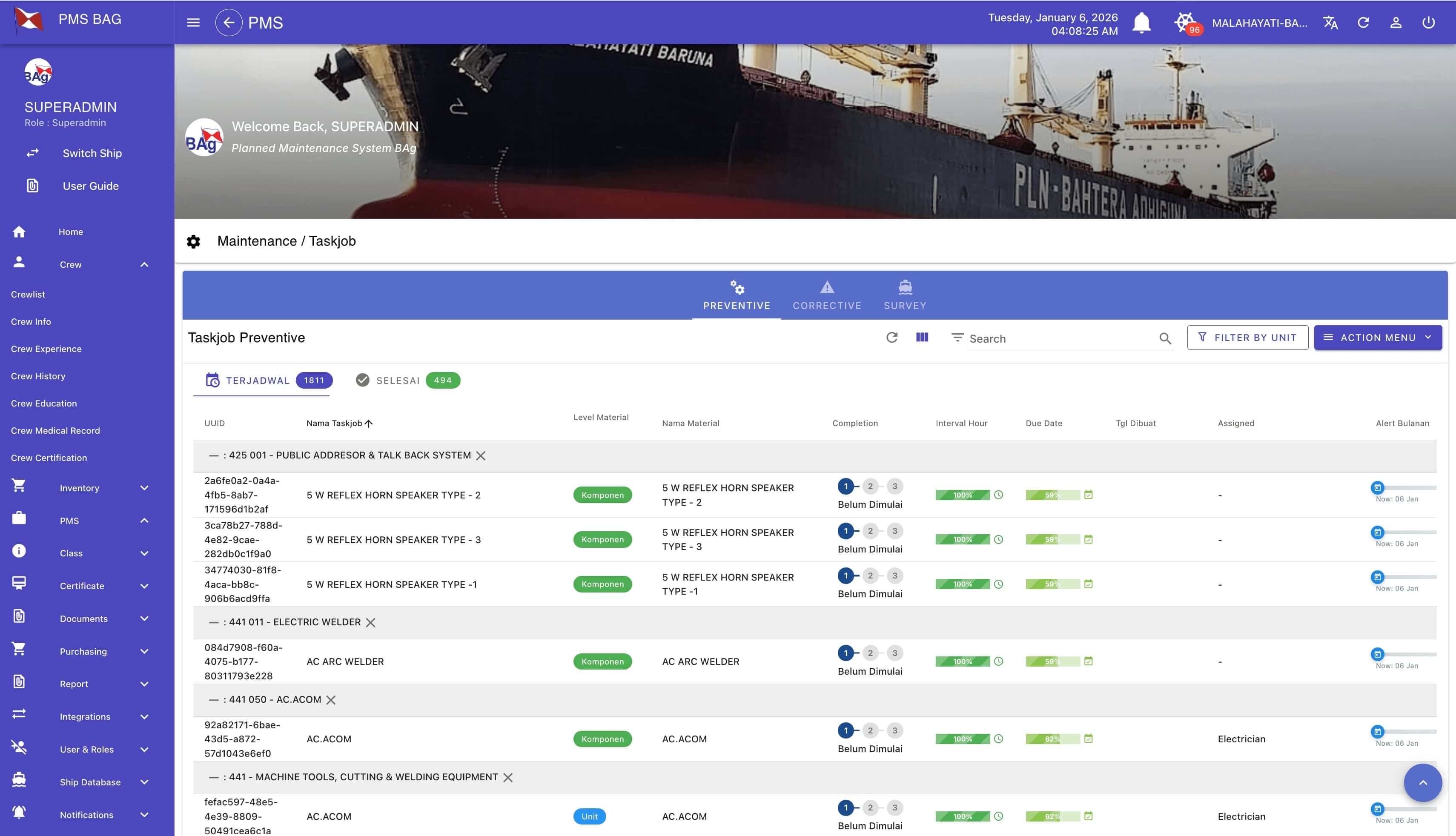 PMS - Planned Maintenance System screenshot 3